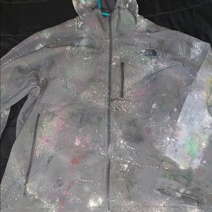 Custom Painted NorthFace jacket